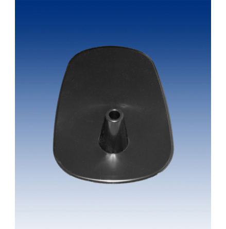 Black plastic base 145x225mm